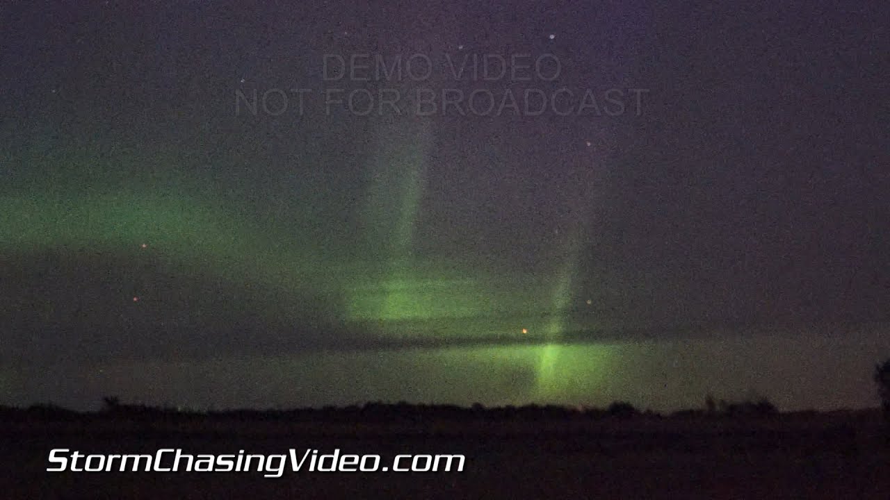 8/26/2015 Benton County, MN Aurora Borealis Footage in Real Time