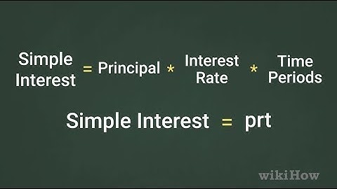 How to Calculate Simple Interest