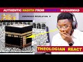 Christian reacts to  authentic hadith from prophet muhammad
