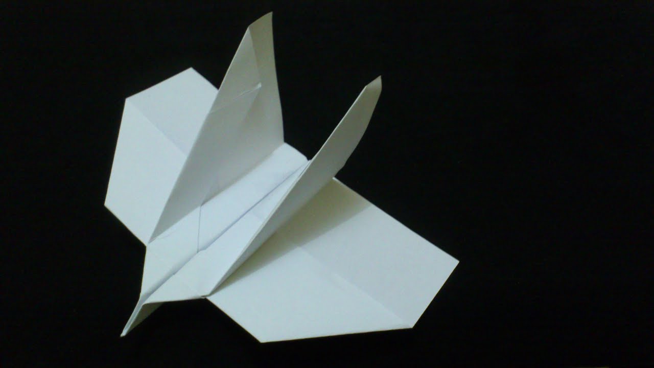  Cara Membuat Origami Pesawat  Tempur Super Bumerang 