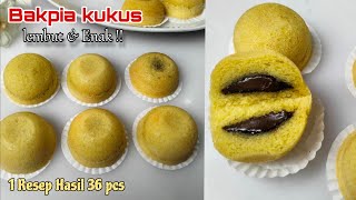 Resep Bakpia Kukus Tugu Jogja Lembut & Enak ||1 Resep jadi 36 pcs