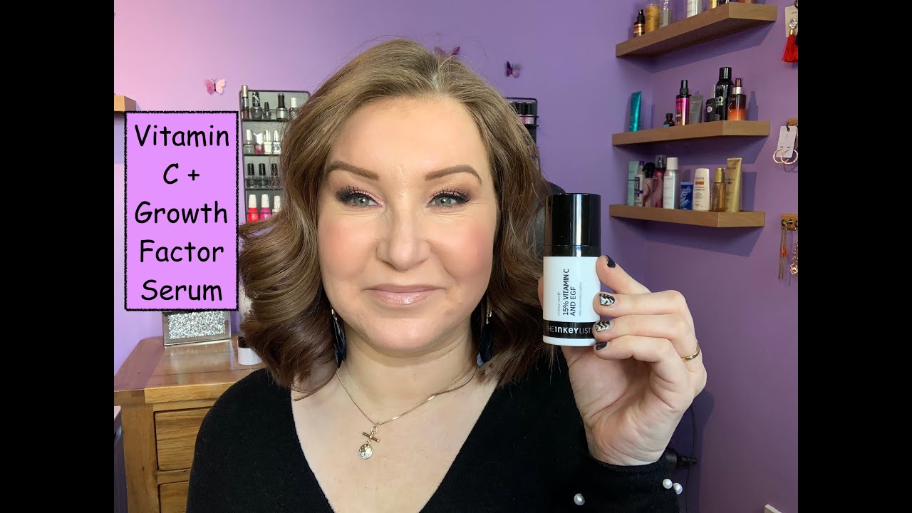 The Inkey List 15 Vitamin C & EGF Serum Review YouTube