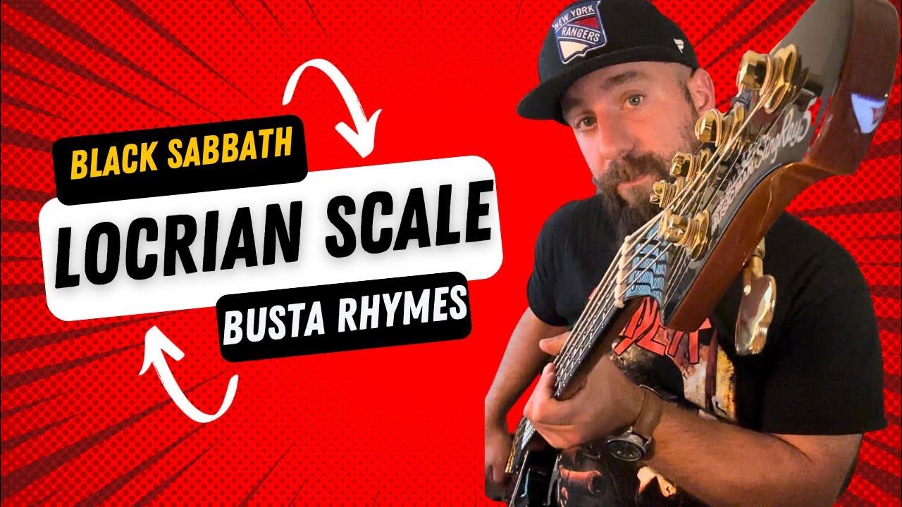 1 Minute Bass Lesson The Locrian Scale (Black Sabbath Busta Rhymes) YouTube