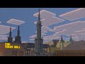 Creating a Town Hall in Survival Minecraft