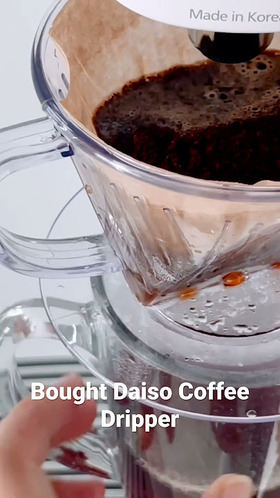 Daiso Coffee dripper ☕️| Must buy item from Daiso #daiso