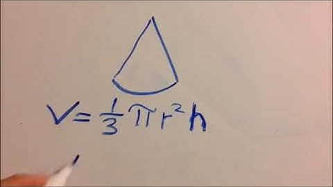 volume of Pyramids and Cones