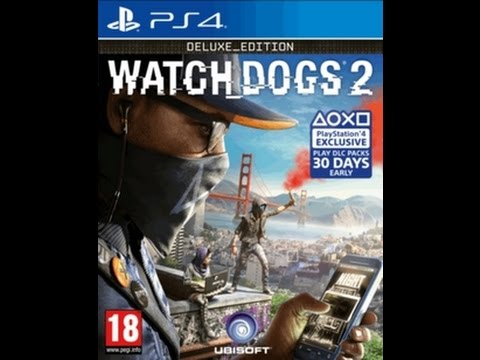 Watch Dogs 2 Deluxe Edition Ps4 Unboxing Youtube