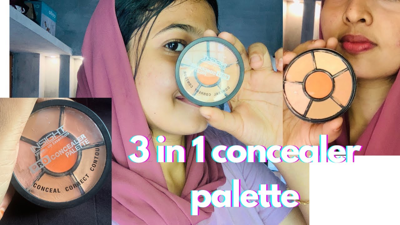 Insight pro concealer palette review 🤍