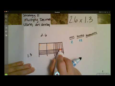 Multiply Decimals Strategy 2: Using an Array Part 1