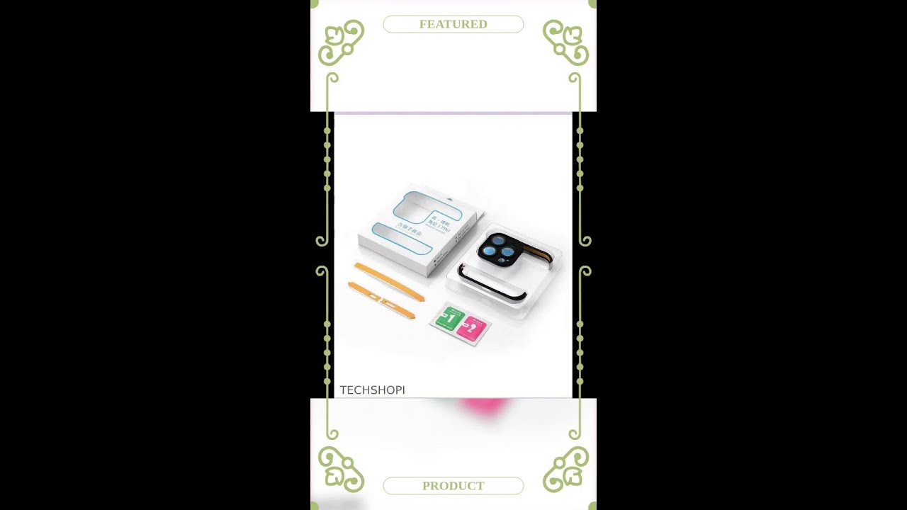 The Case-less Case ™ - Sleek Lens Protector Corner Pad Case for iPhone