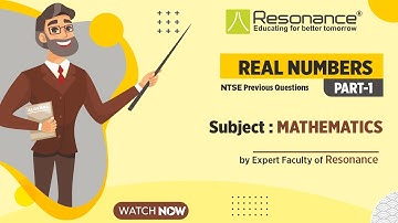 Real numbers | Part- 1 | Mathematics | NTSE Previous year Questions | By Reso Expert