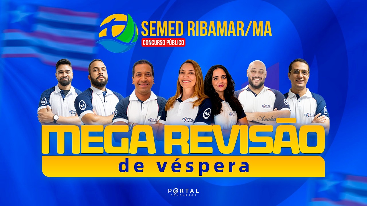 CONCURSO SEMED SÃO JOSÉ DE RIBAMAR/MA | MEGA REVISÃO DE VÉSPERA