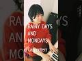Rainy Days And Mondays Covered By Hikari Carpenters Karencarpenter Hikariymamoto