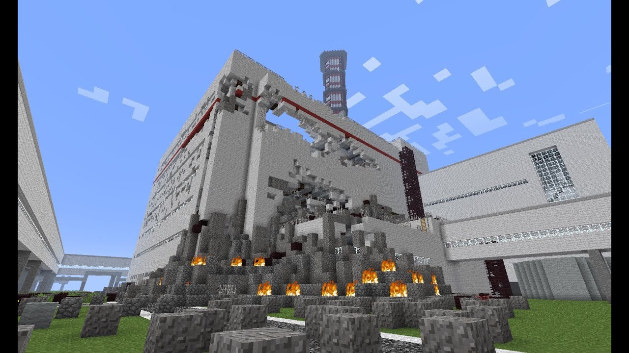 Minecraft nuclear team projects part 10, Omsk npp accident and ...