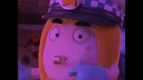 edit photo character oddbods bubbles💛 police 2