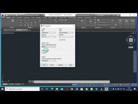 AutoCAD |How to set Unit| Limit| Zoom| Offset|