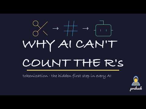 Why AI Can't Count the R's in "Strawberry" (Tokenization Explained)