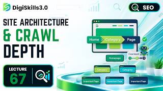 Full Site Architecture, Breadcrumbs & Crawl Depth Optimization | SEO | Lec 67 | DigiSkills 3.0 Guide