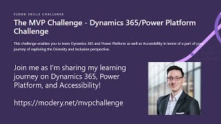The MVP Challenge - Finished Accessibility and Power Platform Fundamentals