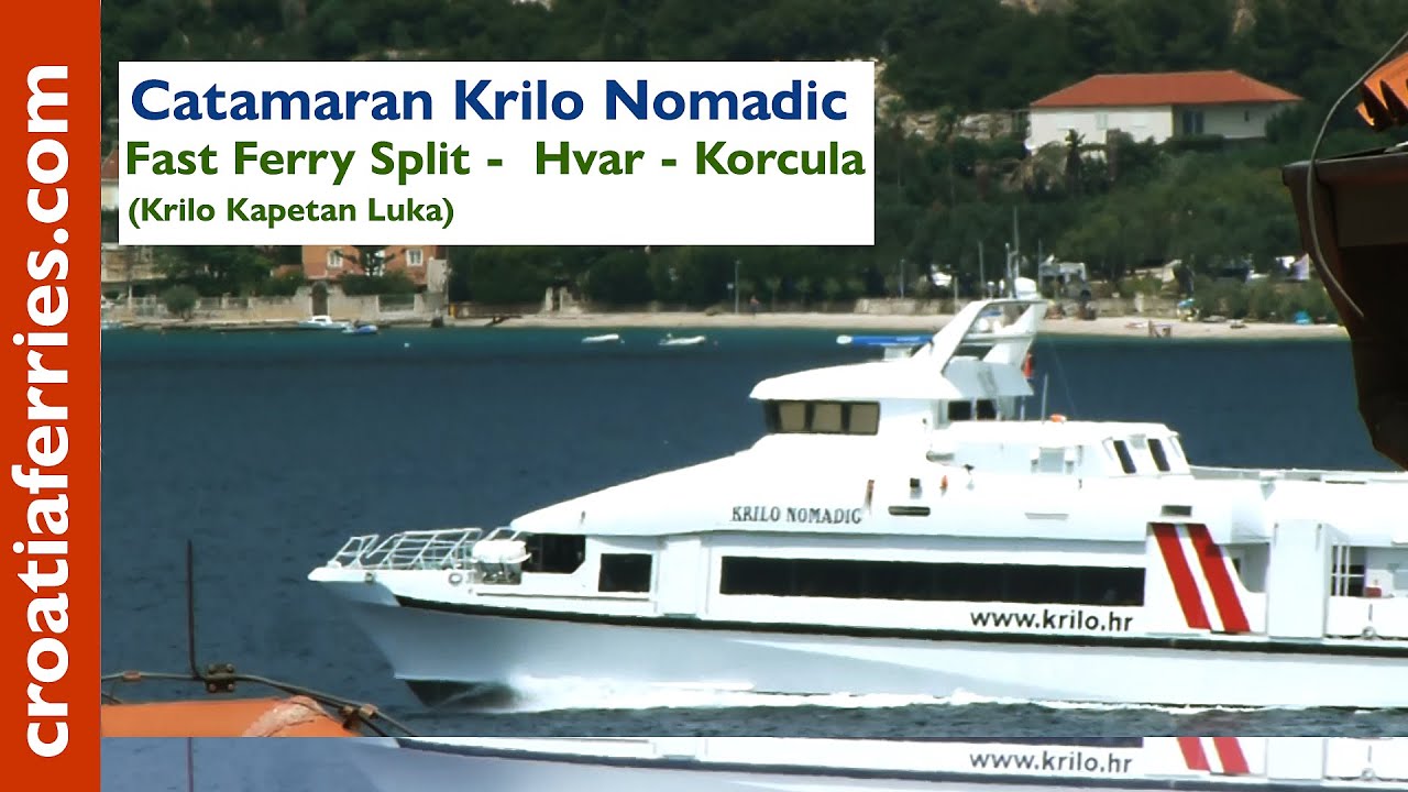 krilo catamaran split to hvar