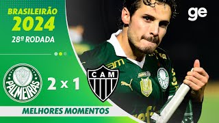 Thumbnail for PALMEIRAS 2 X 1 ATLÉTICO-MG | MELHORES MOMENTOS | 28ª RODADA BRASILEIRÃO 2024 | ge.globo