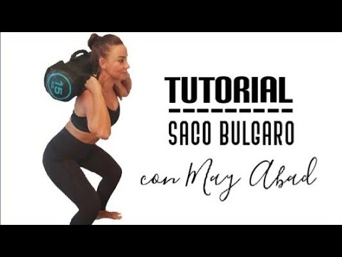 TUTORIAL DE EJERCICIOS SACO BULGARO de Aliexpress  EVITAR LESIONES Y  CORRECTA UTILIZACION 