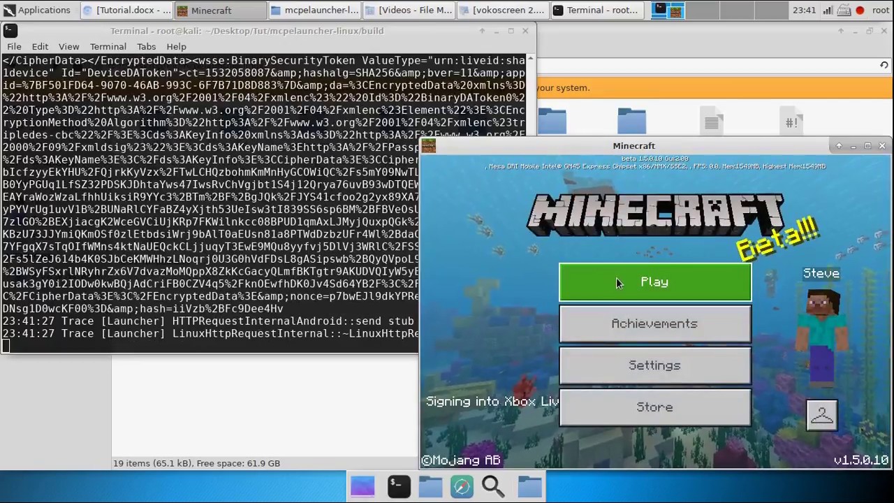 Minecraft's new launcher is now available on Linux