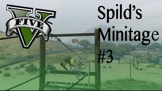 GTA V - BMX Stunts Minitage #3 (GTA 5 LEFTOVER MONTAGE)