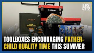 Toolboxes encouraging Jackson County dads to spend time with their families this summer