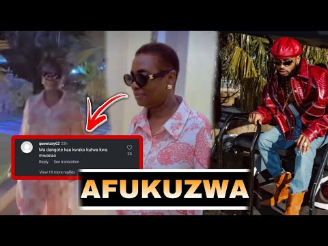 TAZAMA SHABIKI HUYU AMFUKUZA MAMA DANGOTE NYUMBANI KWA DIAMOND - YouTube