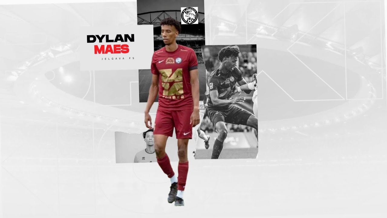 Dylan Maes Centre Back Jelgava FS Highlights - YouTube