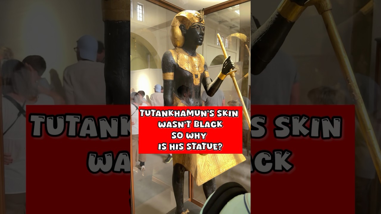 🔥Tutankhamun Painted Black—Unlocking the Osiris Code!