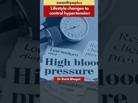 Lifestyle changes to control Hypertension | High Blood Pressure | Dr Rohit Bhagat | #Shorts