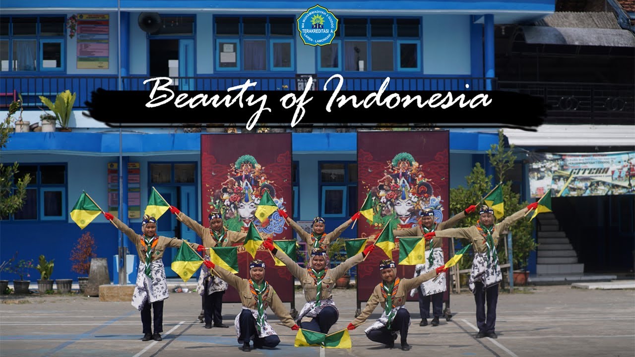 PARADE SEMAPHORE MA MUHAMMADIYAH 3 GODOG | BEAUTY OF INDONESIA
