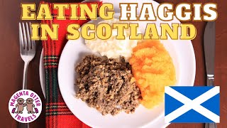 Americans Try Haggis Edinburgh Scotland - Deacon Brodie’s Tavern #haggis #scotland #edinburgh