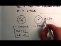 Understanding Circumference of a Circle