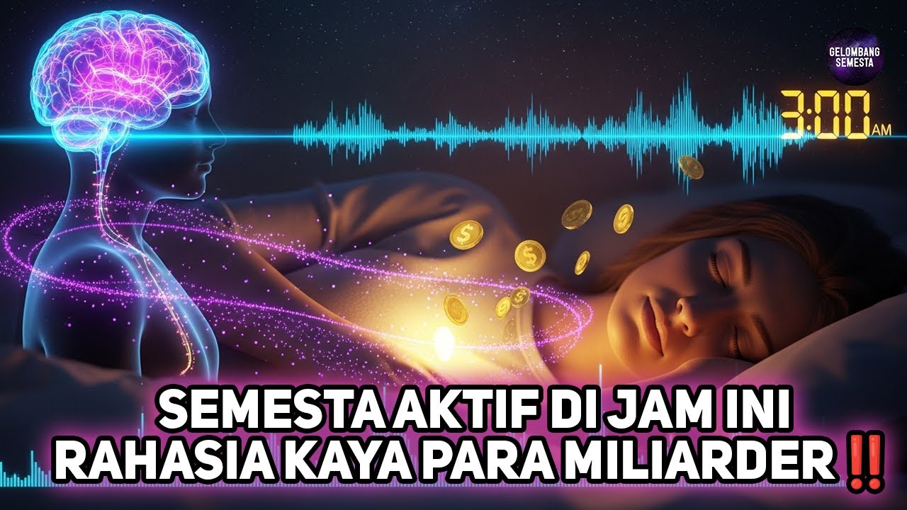 “RAHASIA CEPAT KAYA‼️ Kalau Kamu Punya Rutinitas di JAM INI, SEMESTA Akan Mewujudkannya!