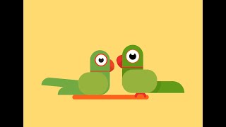 How To Do Parrot Minimal Easy Vector Illustration In Adobe Illustrator CC / Speed Art Tutorial