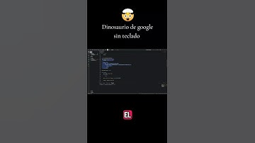 dinosuario de google sin en el teclado usando visión por computadora #opencv #python #inteligenciaar