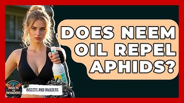 Does Neem Oil Repel Aphids? - Insects and Invaders