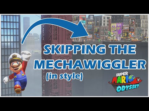 How to Skip the Mechawiggler in Super Mario Odyssey - Sherm Skip Tutorial