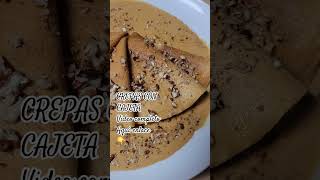 CREPAS CON CAJETA