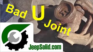 Bad U Joint: replacement u joint by Spicer