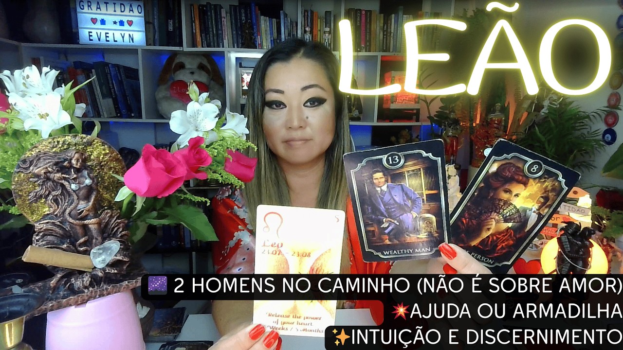 ♌ Leão: Dois homens cruzam seus caminhos, forças que podem te elevar ou aprisionar