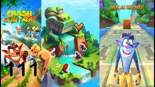 Crash Bandicoot: On the Run! - P111 - UpStream - Challenge Run screenshot 3