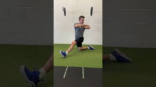 1/2 Kneeling Lateral Hamstring Stretch