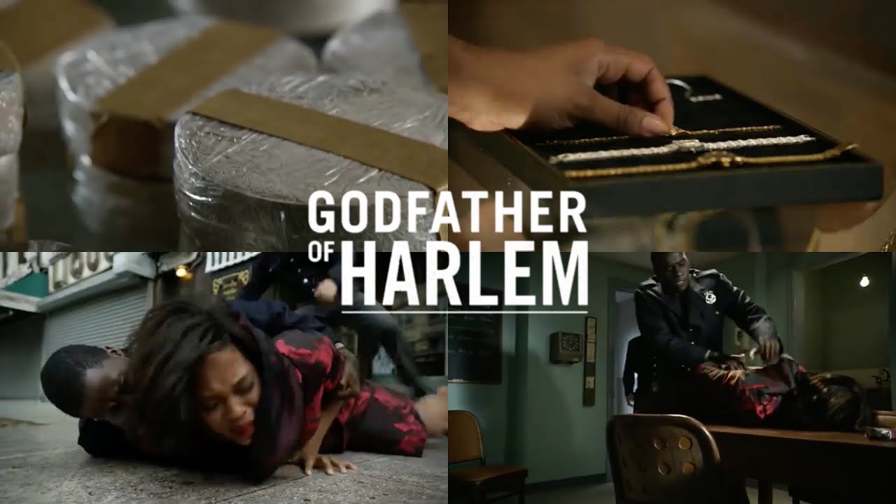 Elise Shoplifting (“Black River” Scene) Godfather of Harlem ft. Cruel