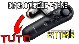 Disassemble Move navigation controller Playstation (battery)