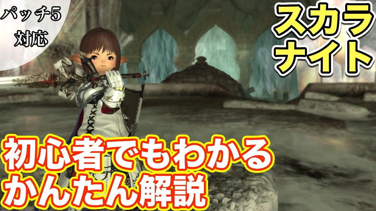 Ff14 スカラにナイト タンク で挑戦 タンク初心者入門 パッチ5対応21年版 Youtube