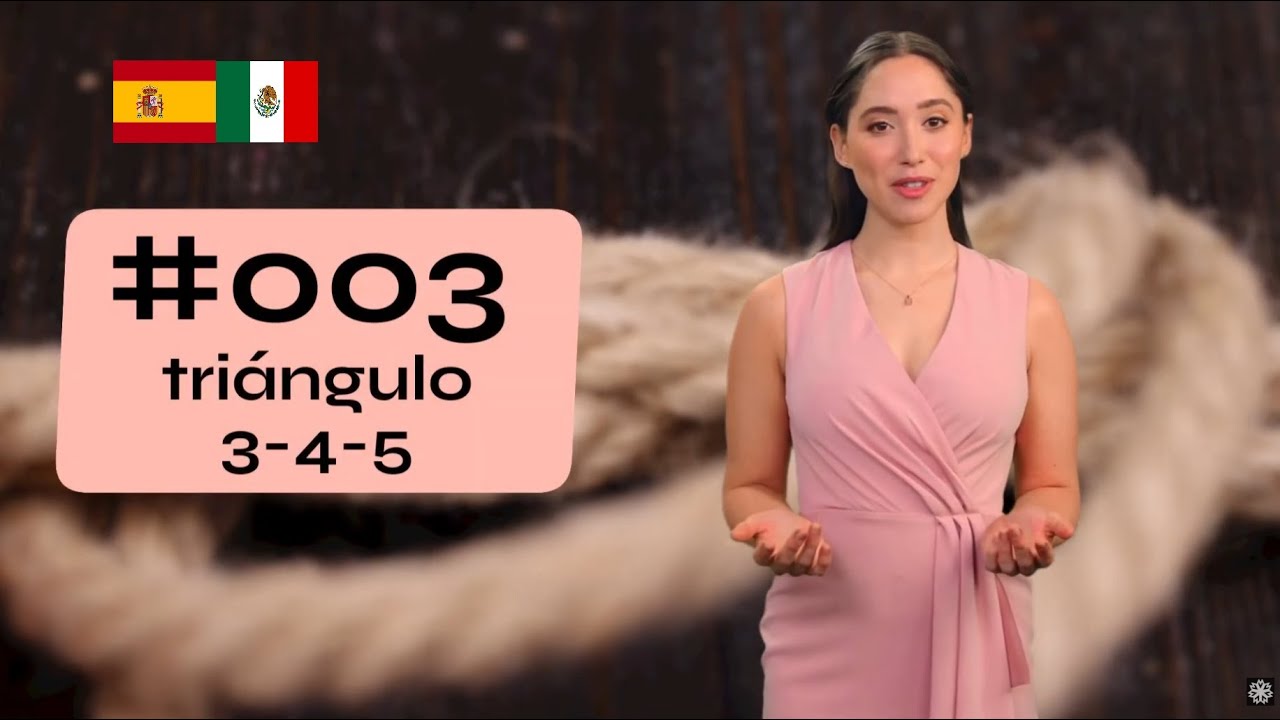 [ES] El triángulo 3-4-5 — ¿cómo construir un ángulo recto sin escuadra?